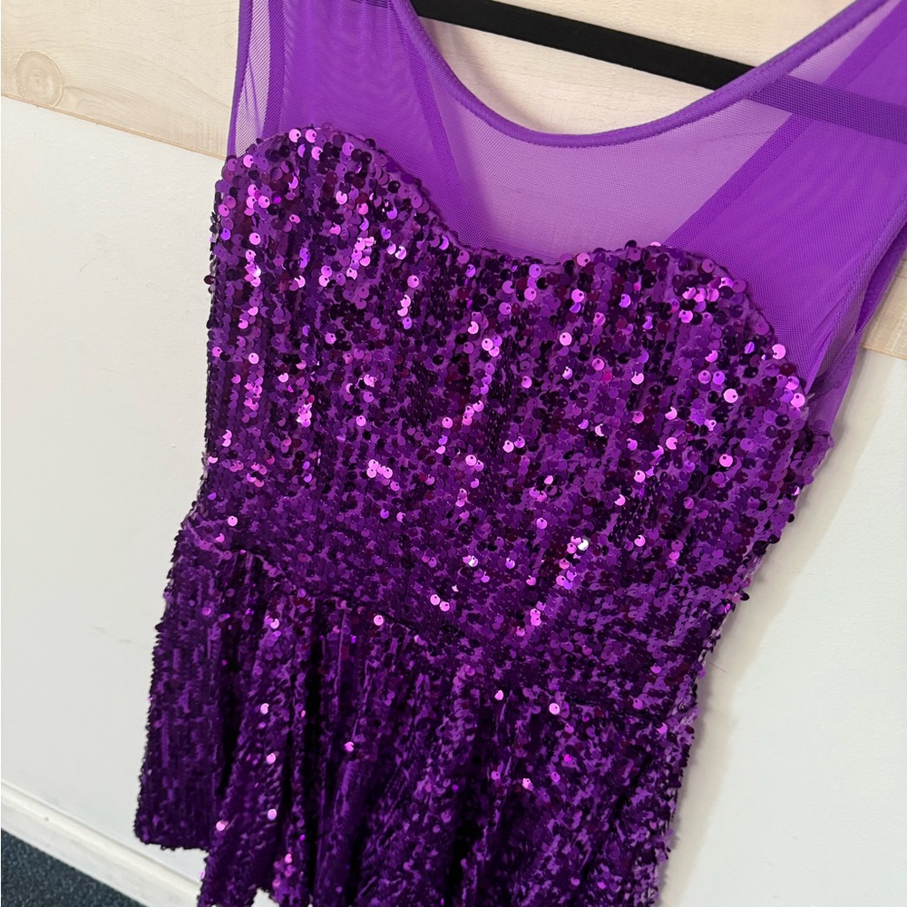 Weissman Dear Future Husband sequin Jazz costume, MA - Picture 4 of 6